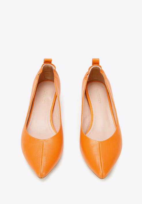 Dámské boty, oranžová, 94-D-502-1-37, Obrázek 3