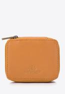 Kožená mini kosmetická taška, oranžová, 98-2-003-5, Obrázek 1
