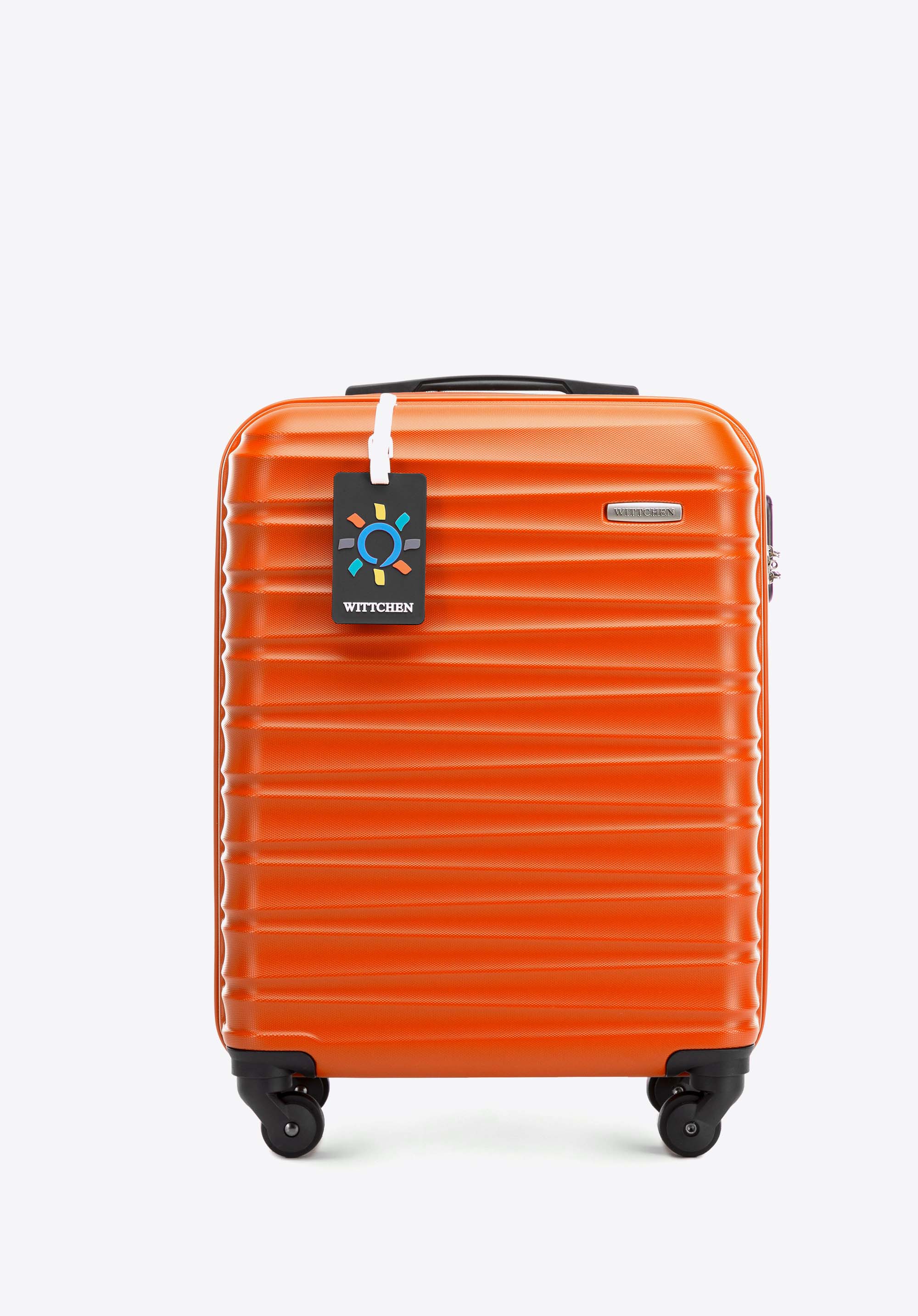 Malý kufor ABS a identifikačný štítok, oranžová, 56-3A-311-55Z4, Obrázok 1