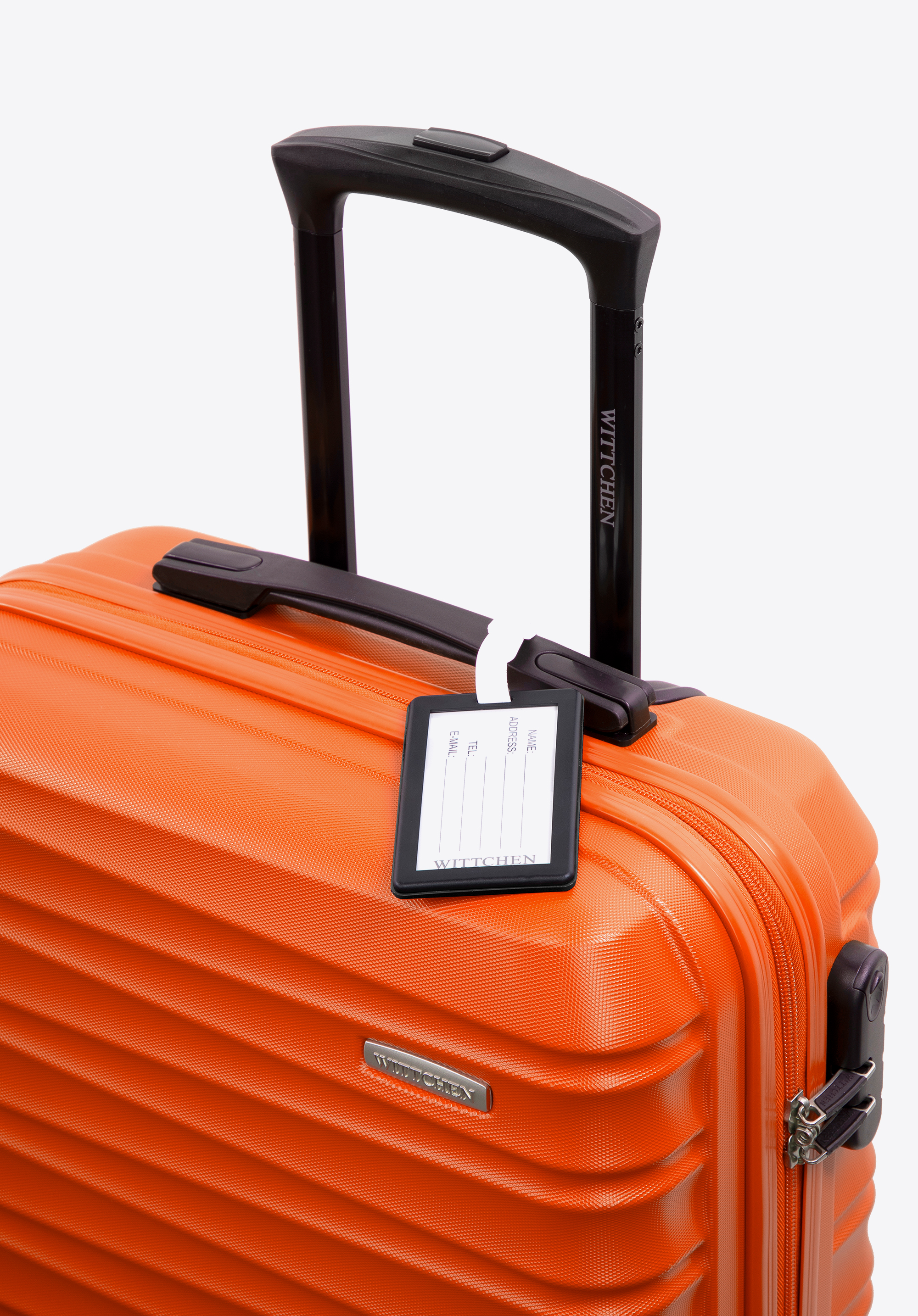 Malý kufor ABS a identifikačný štítok, oranžová, 56-3A-311-55Z4, Obrázok 1