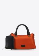 Nylonová mini kabelka s pouzdrem, oranžová, 97-4Y-107-Z, Obrázek 1