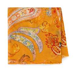 Dámský šátek, oranžovo – bílá, 94-7D-X04-5, Obrázek 1