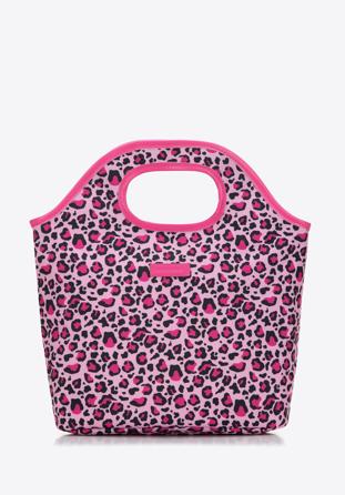 Uzsonnás táska, pink-fekete, 56-3-019-X34, Fénykép 1