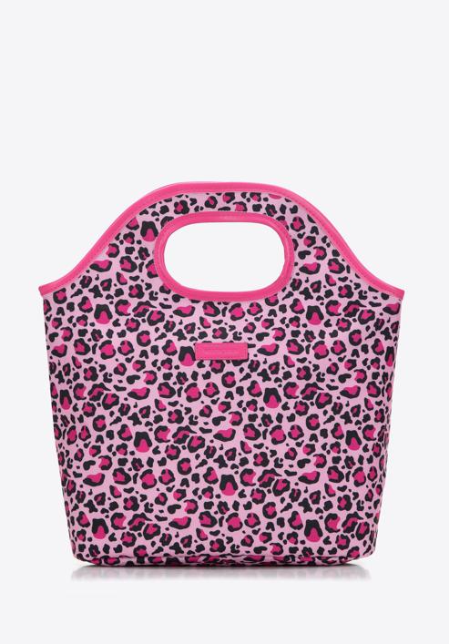 Uzsonnás táska, pink-fekete, 56-3-019-X05, Fénykép 1
