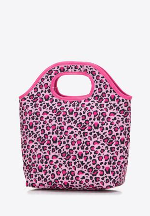 Uzsonnás táska, pink-fekete, 56-3-019-X34, Fénykép 1