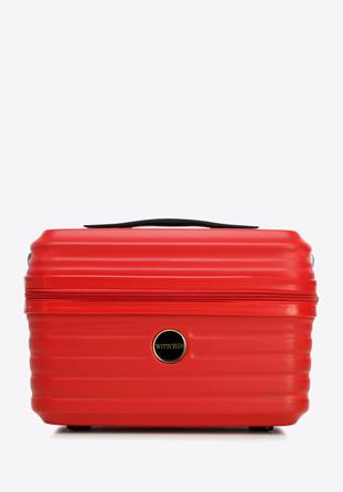 ABS anyagból készült kozmetikai táska, piros, 56-3A-744-30, Fénykép 1