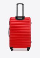 ABS bordázott nagy bőrönd, piros, 56-3A-313-31, Fénykép 3