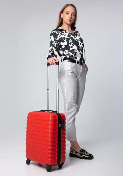 ABS Kabinbőrönd, piros, 56-3A-391-85, Fénykép 17