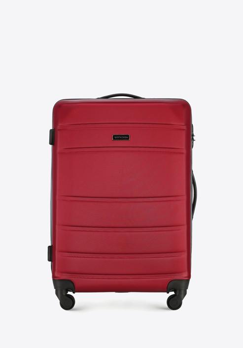 ABS közepes bőrönd, piros, 56-3A-652-10, Fénykép 1
