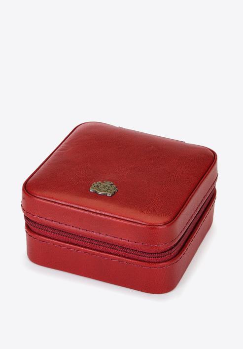 Bőr ékszertartó doboz, piros, 10-2-300-1, Fénykép 6