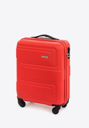 Kis bőrönd dombornyomott, piros, 56-3A-631-30, Fénykép 1