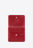 Kis pénztárca bőrből négyzet alakú, piros, 26-2-443-1, Fénykép 3