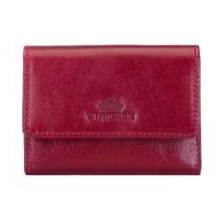 Kisméretű női bőr pénztárca, piros, 21-1-034-L30, Fénykép 1