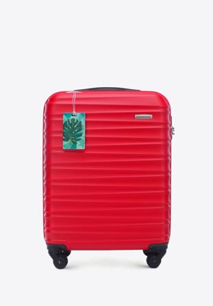 Kisméretű bőrönd címkével, piros, 56-3A-311-35Z, Fénykép 1