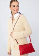 Női bőr crossbody táska, piros, 97-4E-627-3, Fénykép 15