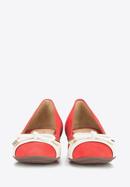 Női cipő, piros, 88-D-704-3-37, Fénykép 3