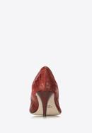 Női cipő, piros, 90-D-203-2-36, Fénykép 6