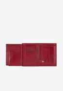Női bőr pénztárca fém logóval, piros, 26-1-437-3, Fénykép 3