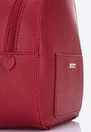 Női öko-bőr hátizsák, piros, 29-4Y-012-F, Fénykép 4