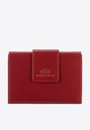 Női bőr pénztárca elegáns patenttal, piros, 14-1-048-L5, Fénykép 1