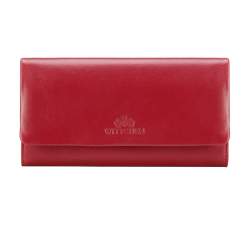 Hosszúkás női bőr pénztárca, piros, 26-1-443-3, Fénykép 1
