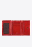 Női bőr kapcsos pénztárca, piros, 11-1-053-3, Fénykép 2