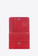 Kisméretű női bőr pénztárca, piros, 14-1-078-L91, Fénykép 2