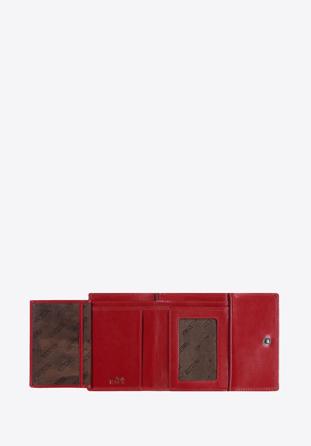 Közepes méretű női bőr pénztárca, piros, 14-1-059-L91, Fénykép 1