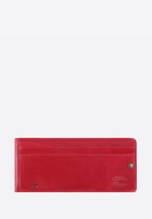 Kisméretű női bőr pénztárca, piros, 14-1-078-L91, Fénykép 1