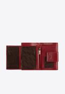 Női bőr pénztárca elegáns patenttal, piros, 14-1-048-L5, Fénykép 4