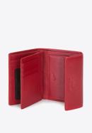 Saffiano bőrből készült női pénztárca, piros, 14-1S-044-3, Fénykép 4