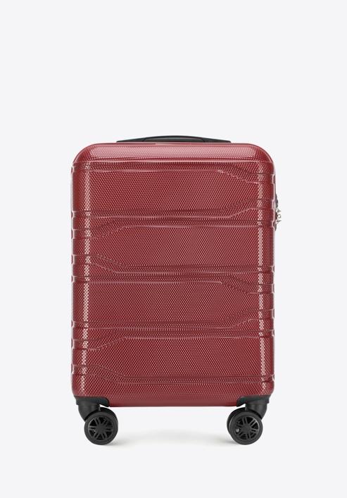 Polikarbonát kabin bőrönd, piros, 56-3P-981-31, Fénykép 1