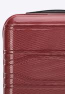 Polikarbonát kabin bőrönd, piros, 56-3P-981-31, Fénykép 7