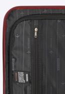 Polikarbonát nagy bőrönd, piros, 56-3P-983-91, Fénykép 10