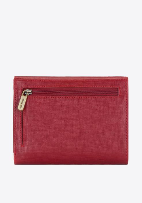 Saffiano bőrből készült női pénztárca, piros, 14-1S-044-3, Fénykép 5