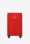 Puha nagy szövetbőrönd, piros, 56-3S-653-3, Fénykép 1