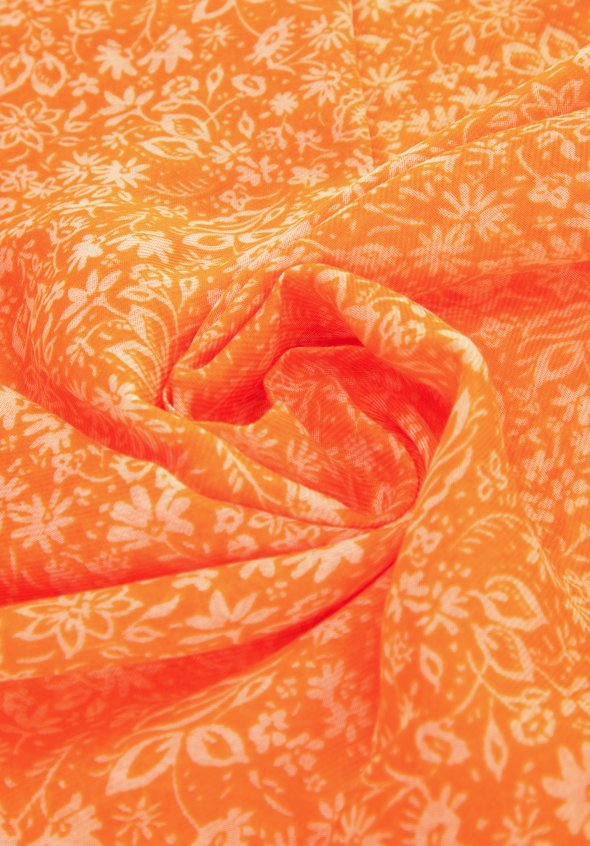 Жіночий шарф, помаранчевий, 100-7D-005-6, Фото 1