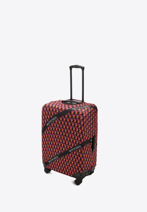 Husă pentru o valiză mare, portocaliu - negru, 56-30-033-X35, Fotografie 2