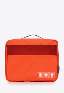 Set organizator valiză cu inserție din plasă, portocaliu, 56-3-200-55, Fotografie 3