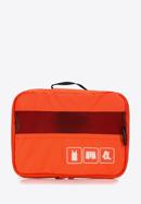 Set organizator valiză cu inserție din plasă, portocaliu, 56-3-200-55, Fotografie 4