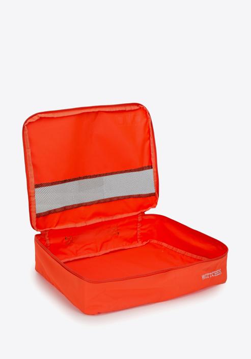 Set organizator valiză cu inserție din plasă, portocaliu, 56-3-200-55, Fotografie 5