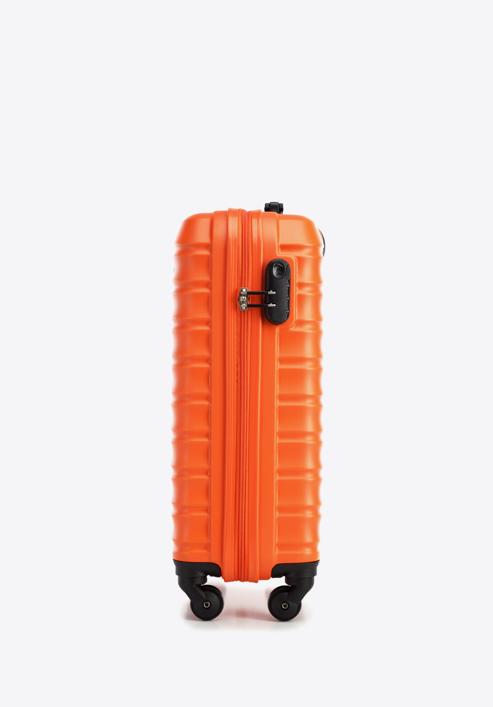 Valiză de cabină cu ABS, cu dungi orizontale, portocaliu, 56-3A-311-35, Fotografie 2