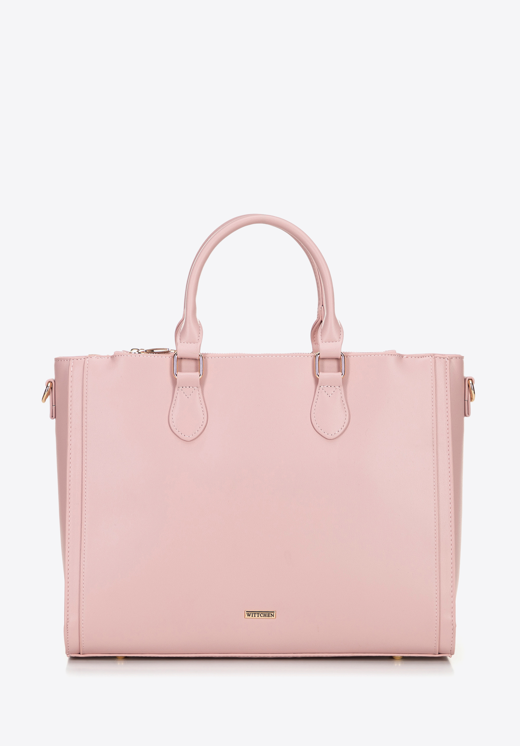14,5“ Laptop-Tasche aus Öko-Leder für Damen, rosa, 100-4Y-232-P, Bild 1