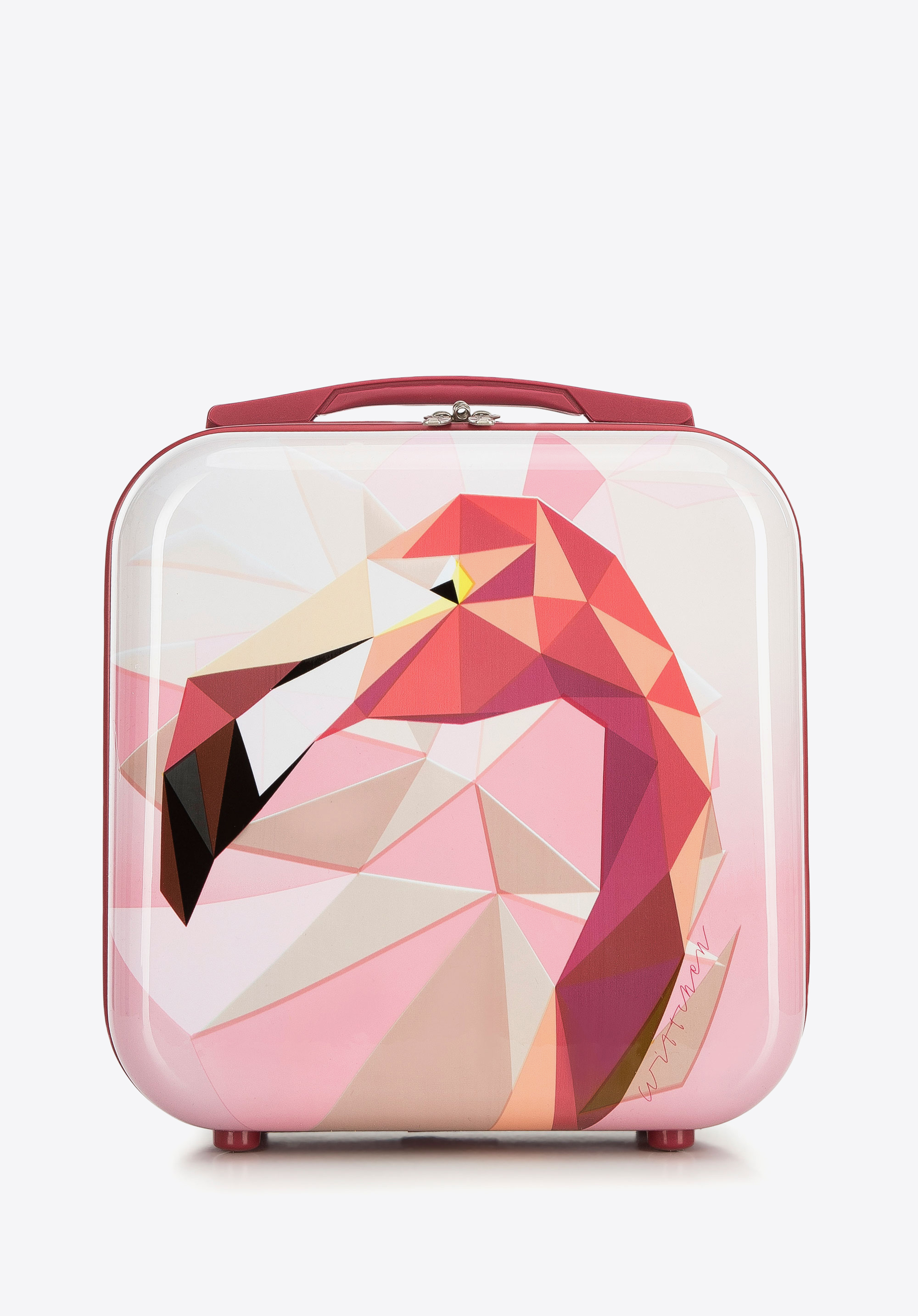 Beauty Case aus ABS, rosa, 56-3A-644-35, Bild 1
