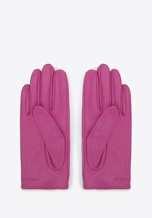 Autohandschuhe für Damen aus Leder, rosa, 46-6A-003-1-S, Bild 2