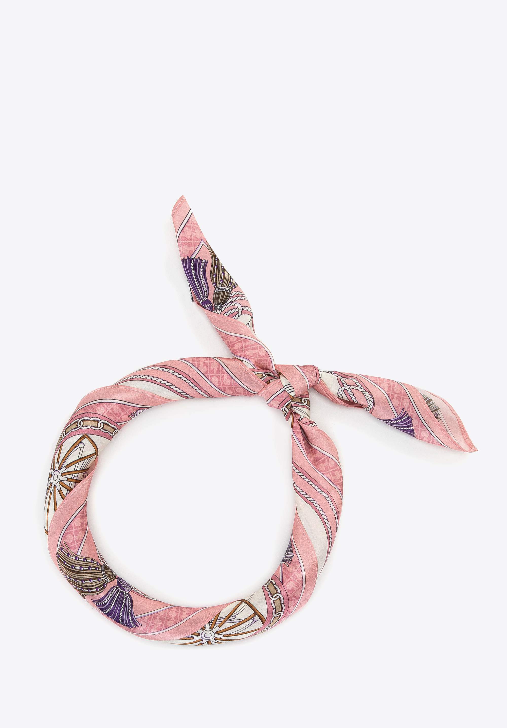 Seidenschal für Damen, rosa-beige, 100-7D-S01-X29, Bild 1