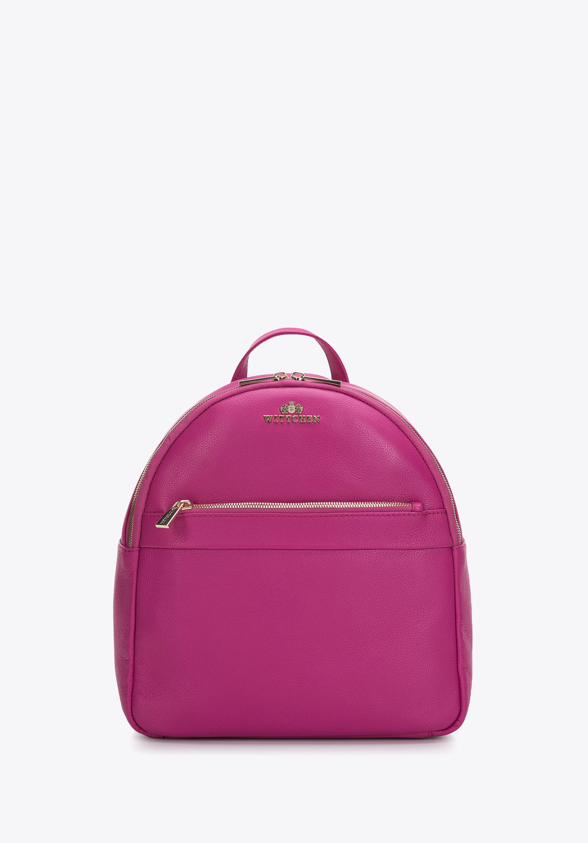Damen-Lederrucksack, rosa, 97-4E-009-P, Bild 1