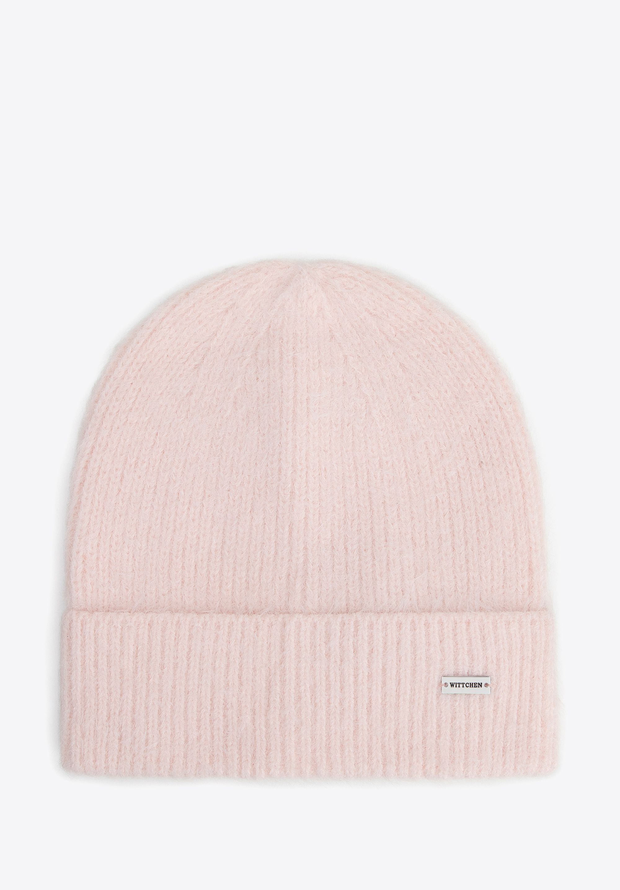 Damen Wintermütze mit flauschiger Textur, rosa, 101-HF-002-P, Bild 1