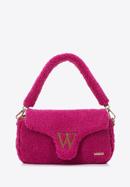 Damenhandtasche aus KunstfellI, rosa, 97-4Y-249-4, Bild 1