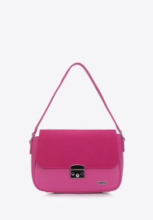 Damenhandtasche aus Öko-Leder, rosa, 94-4Y-611-P, Bild 1